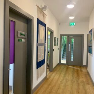 A hallway in the new Wexford Rape Crisis Building