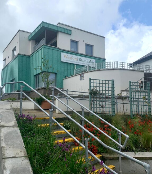 The Wexford Rape Crisis Building with stairs